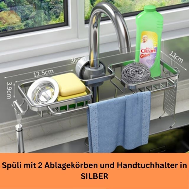 Spüli - der Ablagehelfer in Bad & Küche