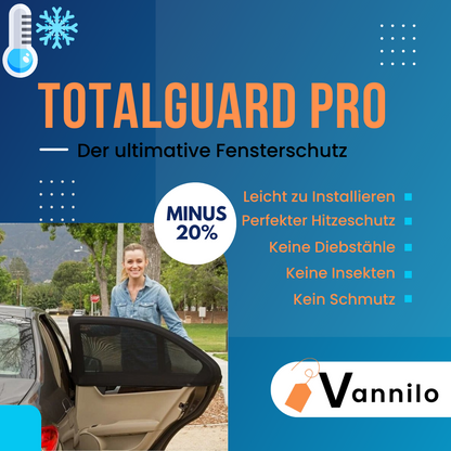 TotalGuard Pro - Der Fensterschutz für Ihr Auto!